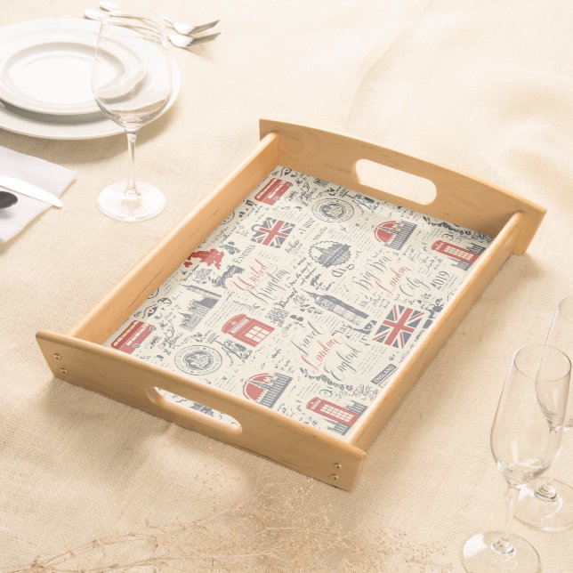 Vintage London Tray (Front)