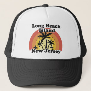 Vintage Long Beach Island New Jersey Trucker Hat