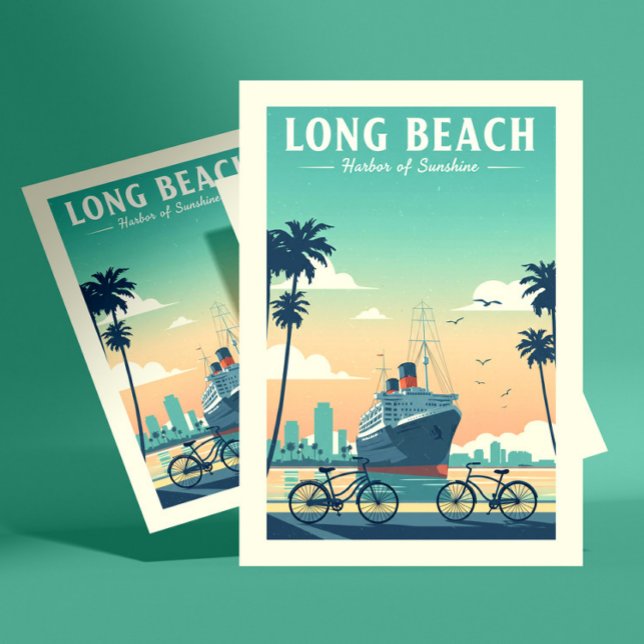 Vintage Long Beach Postcard (Creator Uploaded)