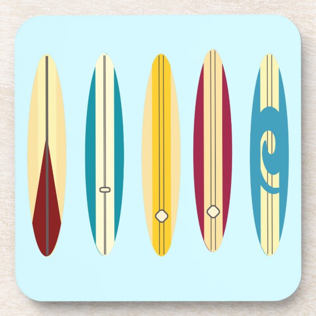 Vintage Longboards Beverage Coaster (Front)