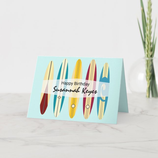 Vintage Longboards Card (Front)