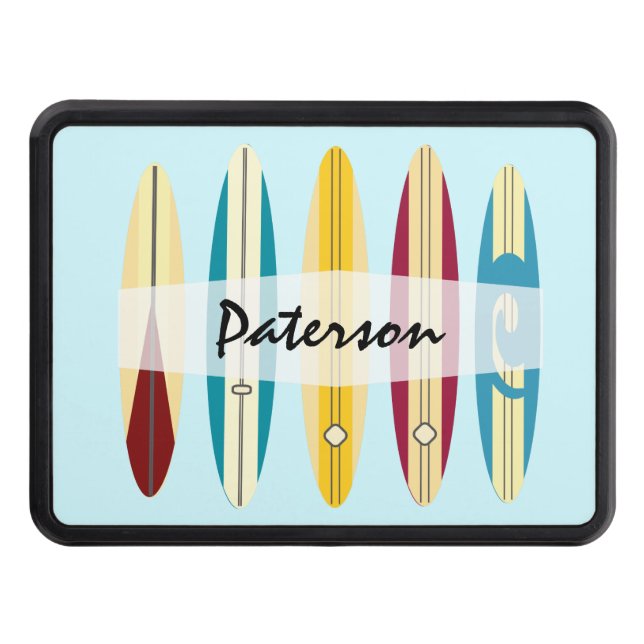 Vintage Longboards Hitch Cover (Front)