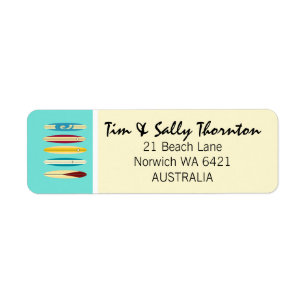 Vintage Longboards Label