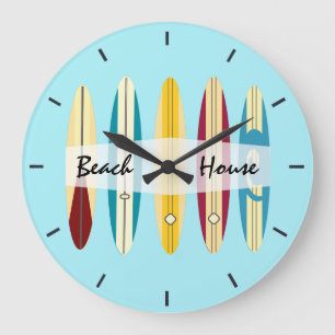 Vintage Longboards Large Clock