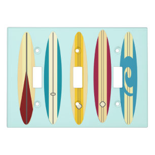 Vintage Longboards Light Switch Cover