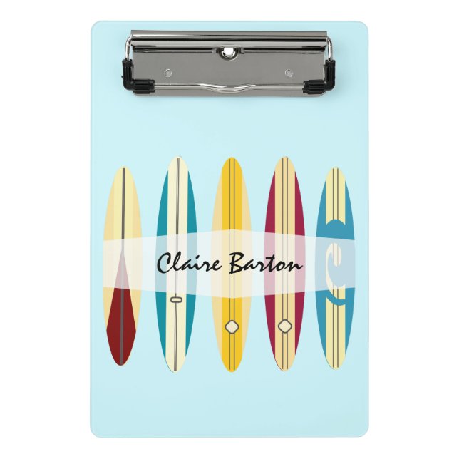 Vintage Longboards Mini Clipboard (Front)