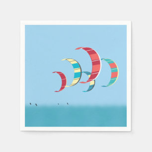 Vintage Longboards Napkins