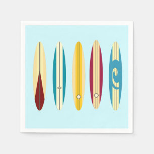 Vintage Longboards Napkins