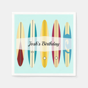 Vintage Longboards Napkins