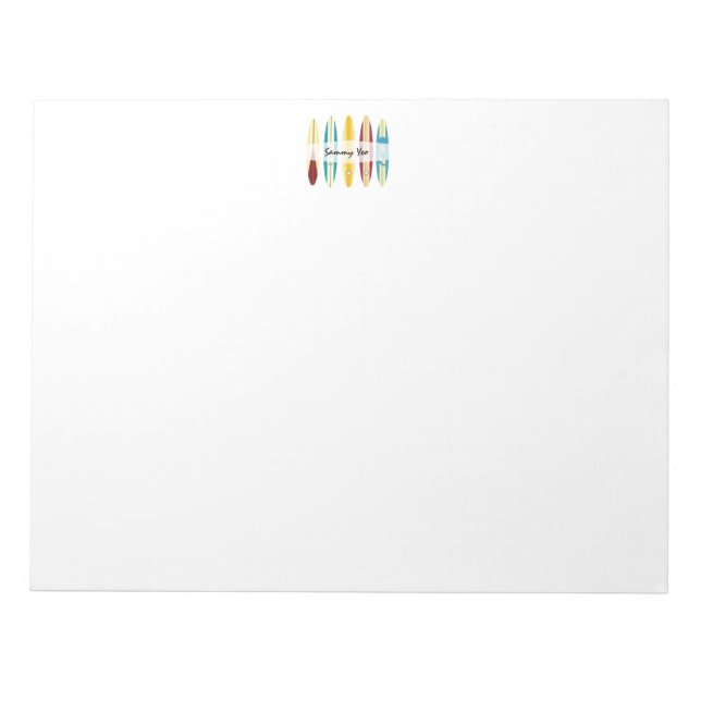 Vintage Longboards Notepad (Front)