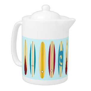 Vintage Longboards Teapot