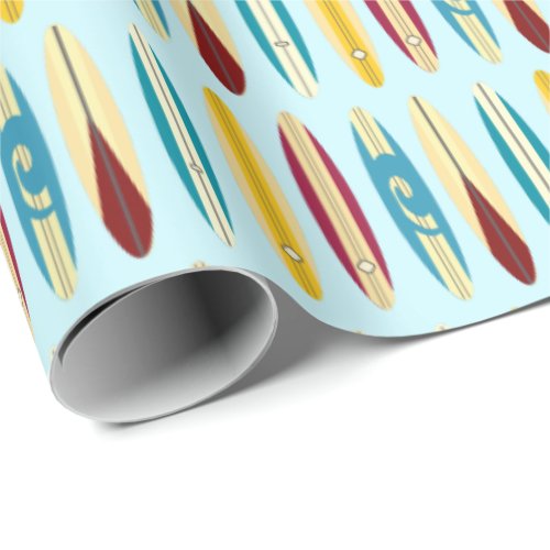 Vintage Longboards Wrapping Paper