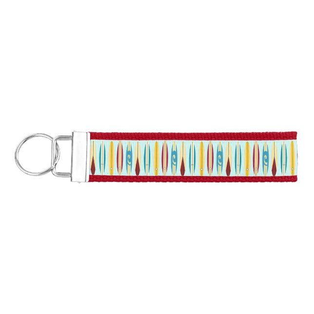 Vintage Longboards Wrist Keychain (Keys on Left)