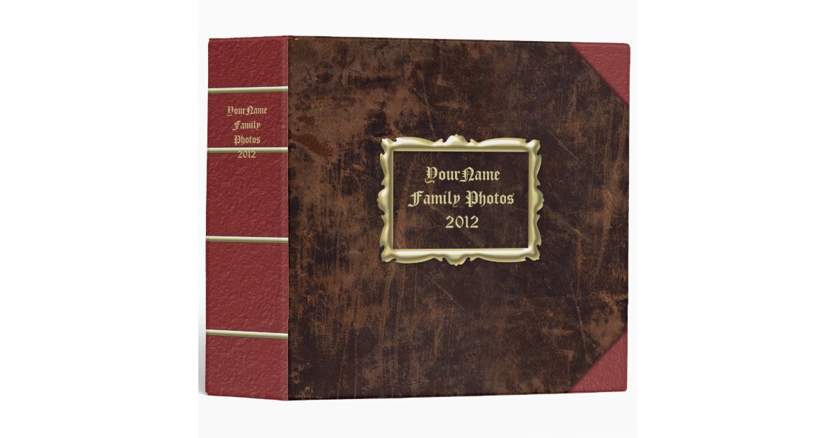 Personalized Street Signs >> Vintage-Look 2" Personalized Photo Album Binder | Zazzle.com Personalized Street Signs >> Vintage-Look 2" Personalized Photo Album Binder | Zazzle.com