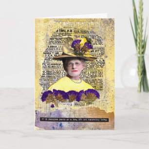 “Vintage Look” Cope Greeting Card