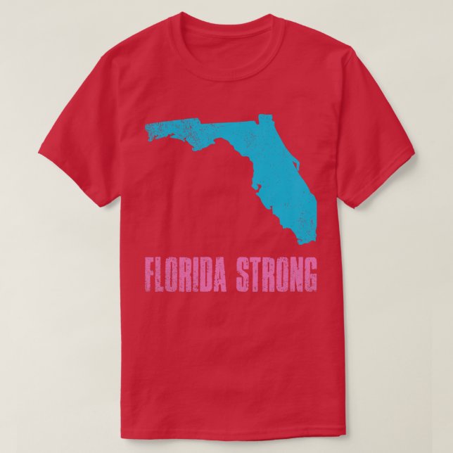 Vintage Look Florida Strong T-Shirt (Design Front)