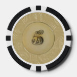 Vintage Look Ivory 5 Poker Chips at Zazzle
