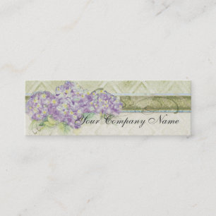 Vintage Look Lilac Hydrangea -  Business Cards