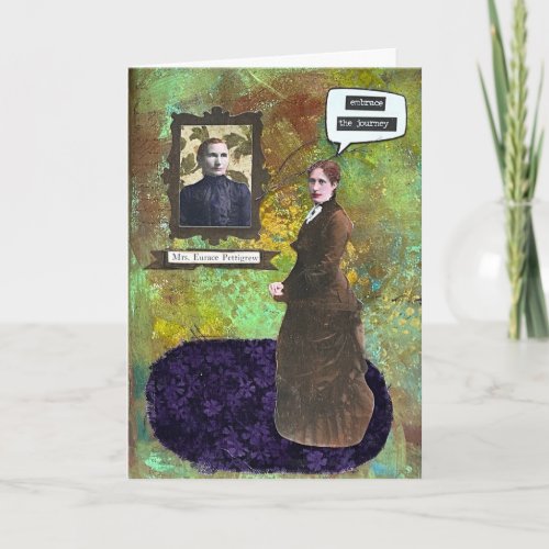 Vintage Look Mixed_media Style Card