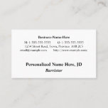 [ Thumbnail: Vintage Look Professional Business Card ]