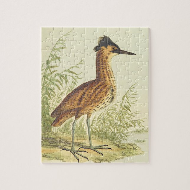 Vintage Look, Standing Bird Puzzle (Vertical)