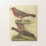 [ Thumbnail: Vintage Look, Two Standing Birds Puzzle ]