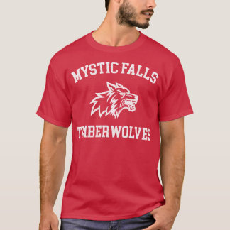 Vintage Looking Mystic Falls Timberwolves Professi T-Shirt
