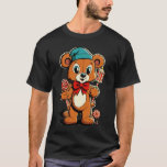 Vintage Looney Tunes Teddy Bear Christmas T-Shirt