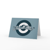 Vintage LOONEY TUNES™ "THAT'S ALL FOLKS!™" Card
