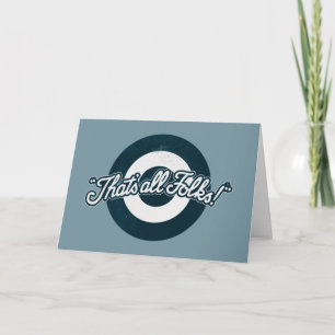 Vintage LOONEY TUNES™ "THAT'S ALL FOLKS!™" Card