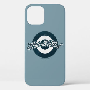 Vintage LOONEY TUNES™ "THAT'S ALL FOLKS!™" iPhone 12 Case