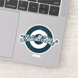 Vintage LOONEY TUNES™ "THAT'S ALL FOLKS!™" Sticker