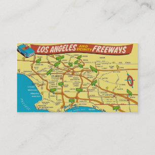 Vintage Los Angeles Business Card
