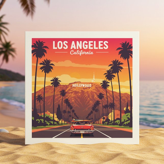  Vintage Los Angeles California Ceramic Tile (Creator Uploaded)