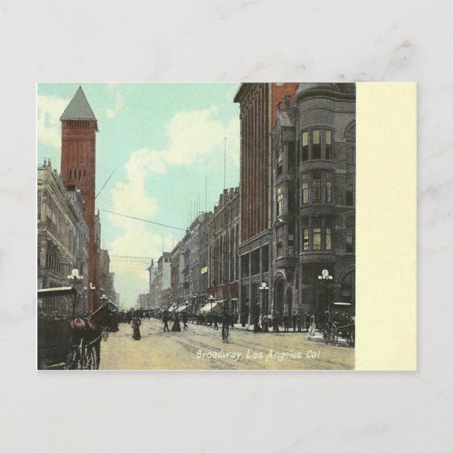 Vintage Los Angeles California Postcard (Front)