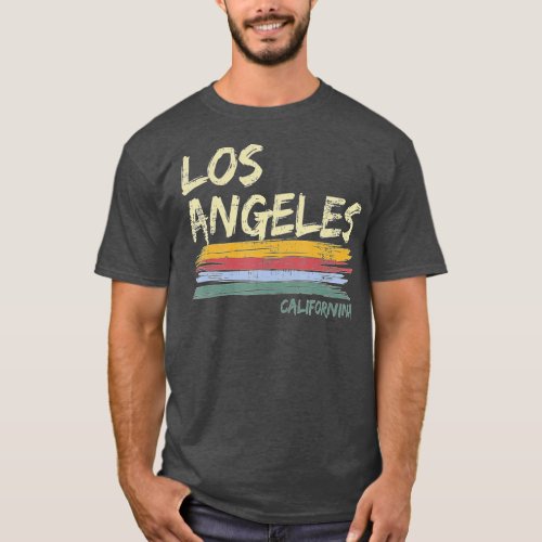 Vintage Los Angeles California Souvenir Gift Idea  T_Shirt