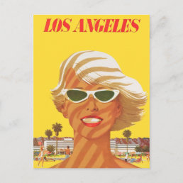 Vintage Los Angeles California Trave Postcard