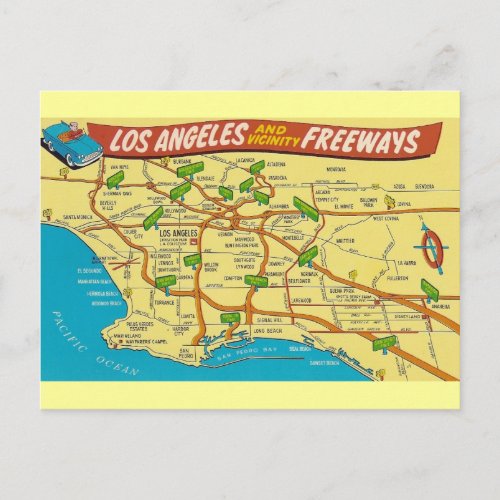 Vintage Los Angeles Postcard