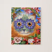 Kaleidoscope cat (1900s), Vintage cat prints