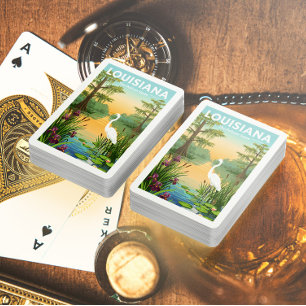 Vintage Louisiana Poker Cards