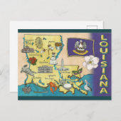 Vintage Louisiana  Postcard (Front/Back)