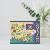 Vintage Louisiana  Postcard (Standing Front)
