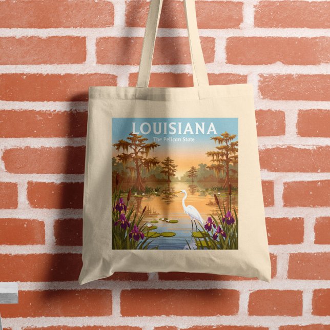 Vintage Louisiana Tote Bag (Creator Uploaded)