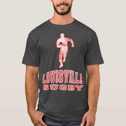 Vintage Louisville Rugby  T_Shirt