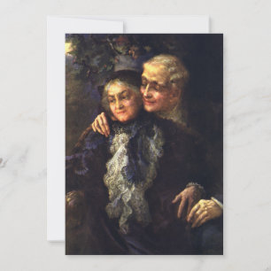 Vintage Love and Romance, 50th Anniversary Party Invitation