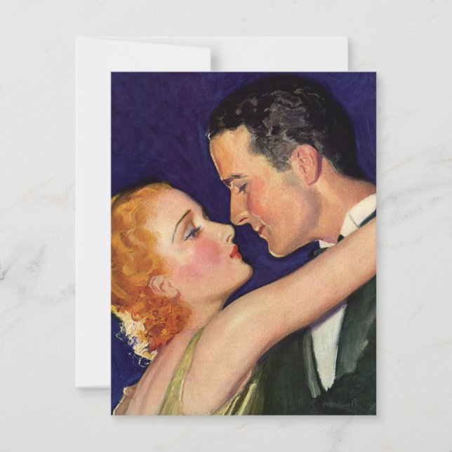 Vintage Love and Romance, Hollywood Invitation (Front)