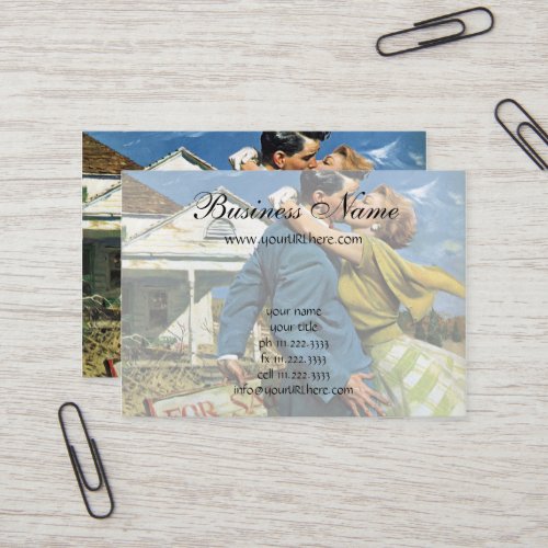 Newlyweds Business Card Templates