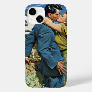 Vintage Love and Romance Newlyweds Buy First House Case-Mate iPhone 14 Case