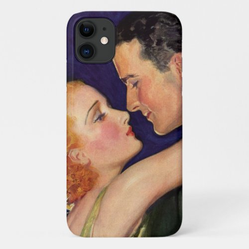 Vintage Love and Romance Retro Hollywood Movies iPhone 11 Case