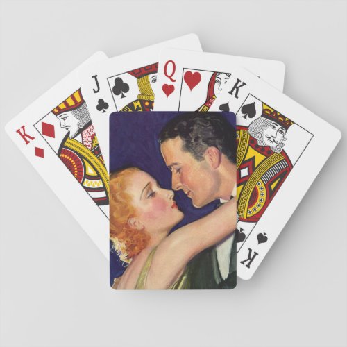Vintage Love and Romance Retro Hollywood Movies Playing Cards